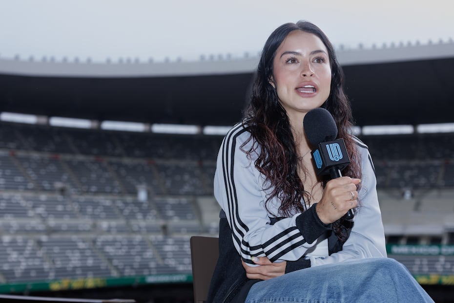 Entrevista con Scarlett Camberos en el Estadio Banorte, nominada al Balón de Oro como Mejor Jugadora - Foto: Fernanda Rojas | EL UNIVERSAL