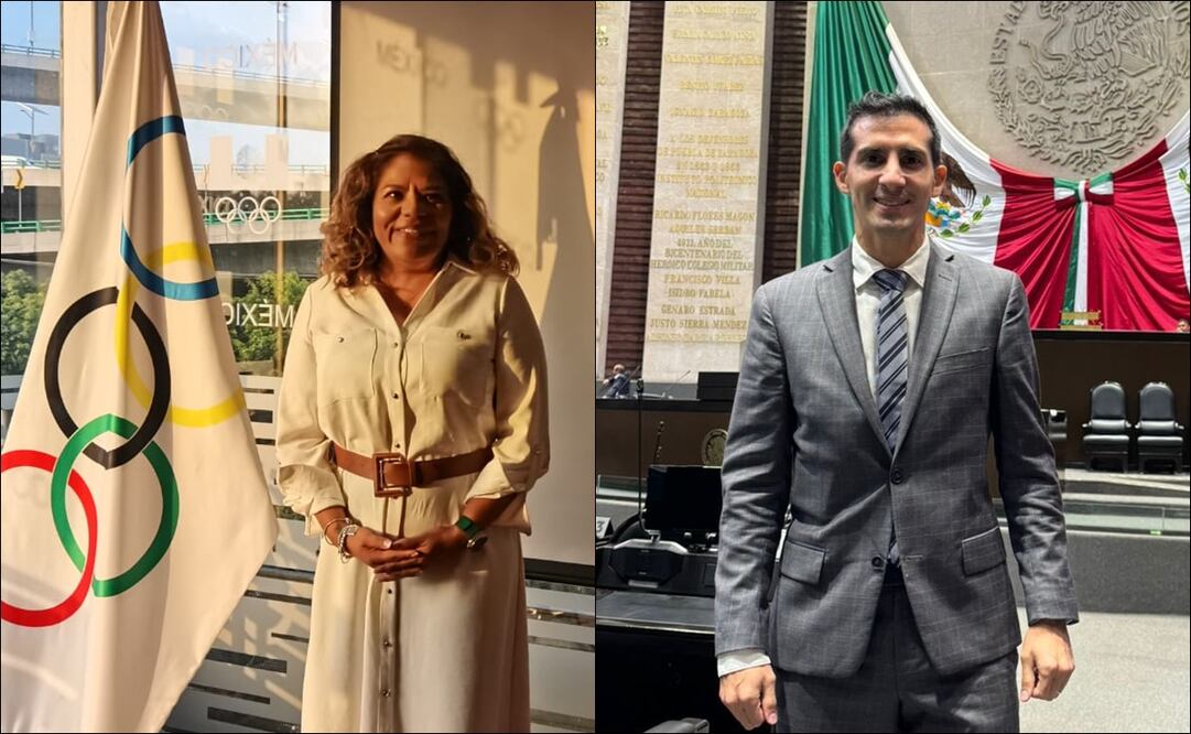 María José Alcalá llamó a Rommel Pacheco como “inteligente y preparado” tras su incorporación a Conade / FOTOS: @Rommel_Pacheco y Leobardo Vázquez - EL UNIVERSAL