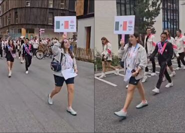 La delegación mexicana sale de la Villa Olímpica rumbo a la ceremonia de apertura de los JO