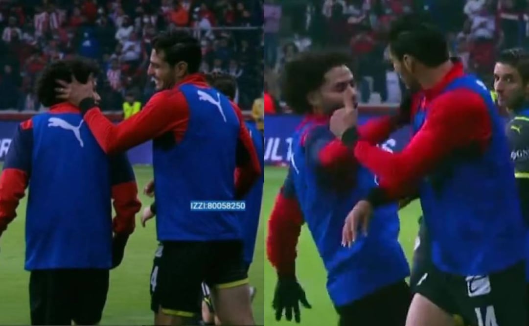 En el Cl. 2022, el Pollo Briseño y Chino Huerta estuvieron cerca de llegar a los golpes. Foto: Especial