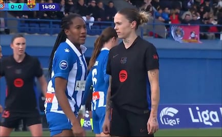 Jugadora del Barcelona desata la polémica por tocamiento indebido a futbolista del Espanyol