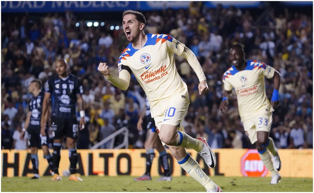 Diego Valdés después de anotar gol ante Querétaro / FOTO: Imago7