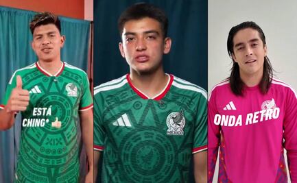 Jugadores de la Selección Mexicana reaccionaron a la nueva playera para el Mundial 2026