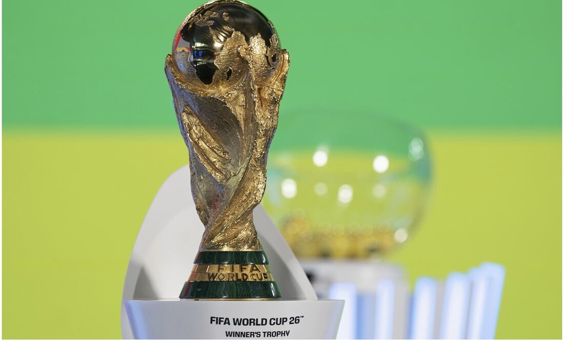 Trofeo para el campeón del Mundial 2026 Foto: AP