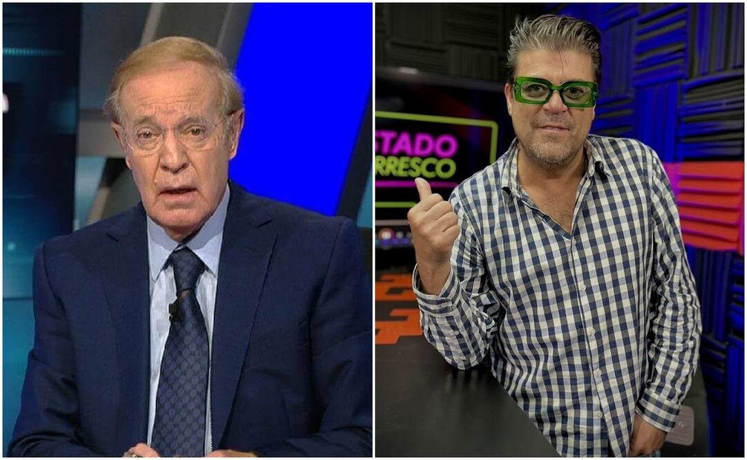 José Ramón Fernández en ESPN y Jorge 'Burro' Van Rankin en su podcast / FOTOS: Captura y Youtube