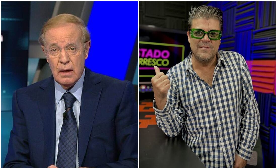 José Ramón Fernández en ESPN y Jorge 'Burro' Van Rankin en su podcast / FOTOS: Captura y Youtube