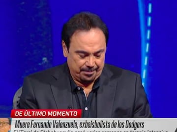 Hugo Sánchez lloró en pleno programa al recordar a Fernando Valenzuela