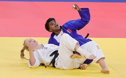¿Quién es Prisca Awiti, la judoca mexicana que tiene padre keniano y nació en Londres?