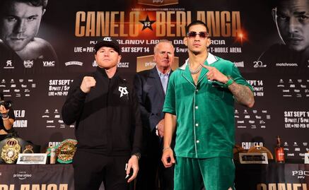 Canelo Álvarez quiere mostrar que es el mejor y Berlanga que es capaz de ser una leyenda