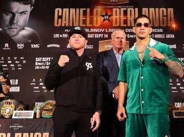 Canelo Álvarez quiere mostrar que es el mejor y Berlanga que es capaz de ser una leyenda