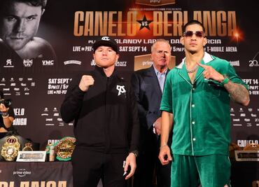 Canelo Álvarez quiere mostrar que es el mejor y Berlanga que es capaz de ser una leyenda
