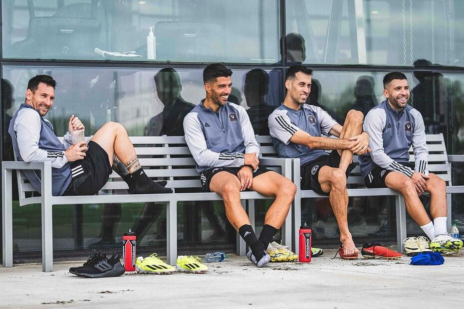 La unión entre Lionel Messi y Sergio Busquets va más allá de los límites del campo de juego. Fuente: Instagram @intermiamicf