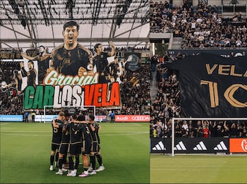 Carlos Vela, ex seleccionado nacional, recibió un emotivo homenaje de parte del LAFC