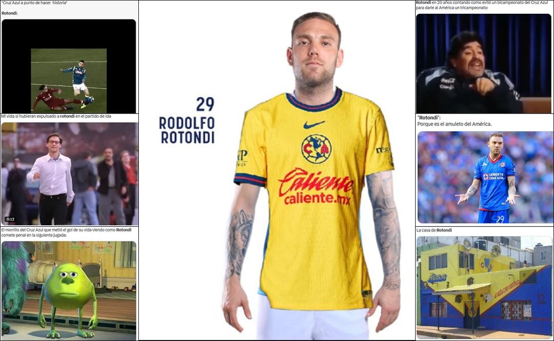 Carlos Rotondi fue el protagonista de los MEMES tras la eliminación de Cruz Azul ante América. FOTOS: Especiales