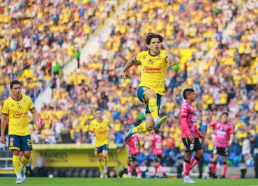 América se sacudió la mala racha con goliza al Mazatlán