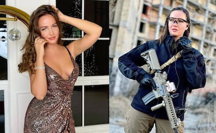 Anastasiia Lenna, la miss Ucrania que se unió a la guerra contra Rusia