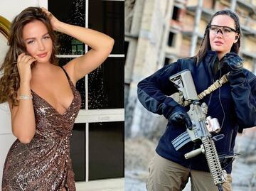 Anastasiia Lenna, la miss Ucrania que se unió a la guerra contra Rusia