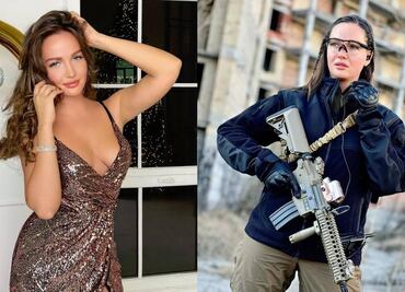 Anastasiia Lenna, la miss Ucrania que se unió a la guerra contra Rusia
