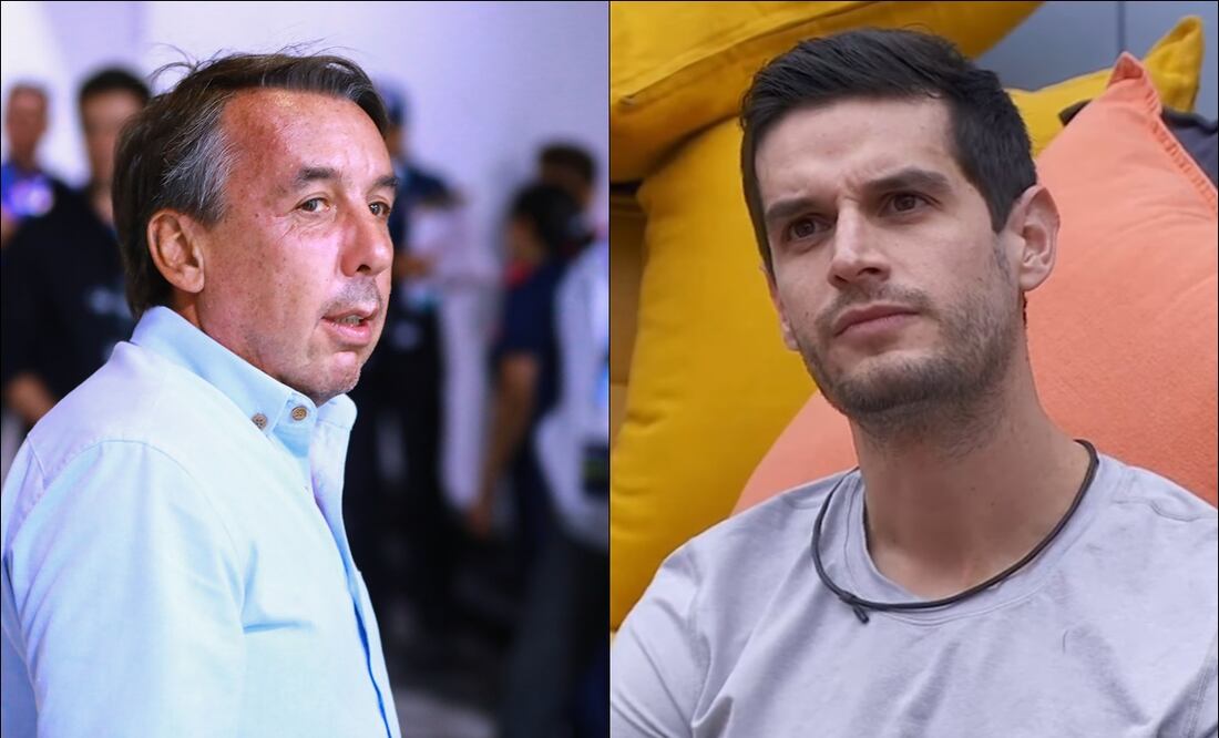 Emilio Azcárraga y Adrián Marcelo. FOTOS: Imago7 / @lacasafamososmx