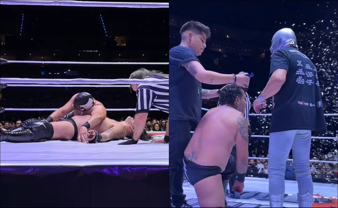 Rayman perdió la melena ante Hijo de Máscara Año 2000. FOTO: Capturas