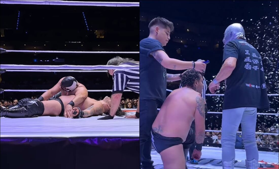 Rayman perdió la melena ante Hijo de Máscara Año 2000. FOTO: Capturas