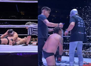 Rayman pierde la cabellera en la primera función de la Gira de Despedida del Hijo del Santo