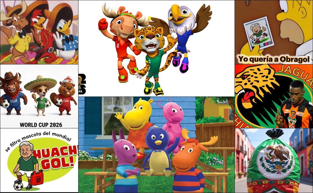 Usuarios de las redes no perdonaron a las mascotas del Mundial y lanzaron los mejores MEMES. FOTO: ESPECIALES