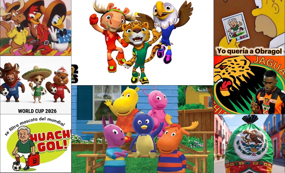 Usuarios de las redes no perdonaron a las mascotas del Mundial y lanzaron los mejores MEMES. FOTO: ESPECIALES