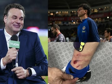 Faitelson se burló de Igor Lichnovsky por dura entrada de Piero Quispe: 'A llorar a su casa'