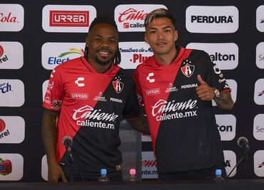 Raymundo Fulgencio y Jhon Murillo, los refuerzos de Atlas para el Clausura 2024