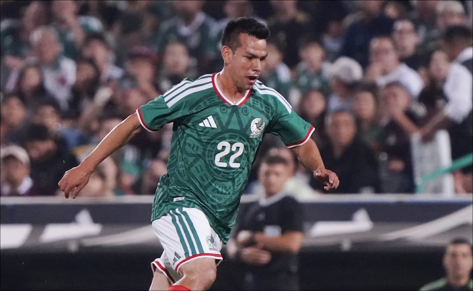Hirving Lozano, durante un partido amistoso de la Selección Mexicana. FOTO: IMAGO7