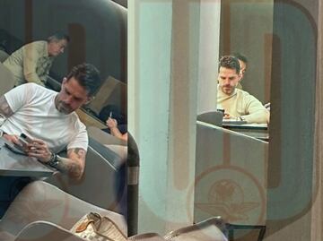 Fernando Gago fue captado en el aeropuerto de Guadalajara rumbo a Argentina tras abandonar a Chivas