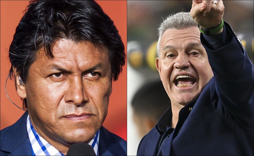 Claudio Suárez y Javier Aguirre. FOTOS : Imago7