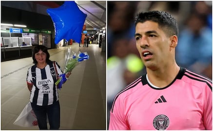 Luis Suárez llama 'hija de p...' a aficionada de Rayados en recibimiento a Messi
