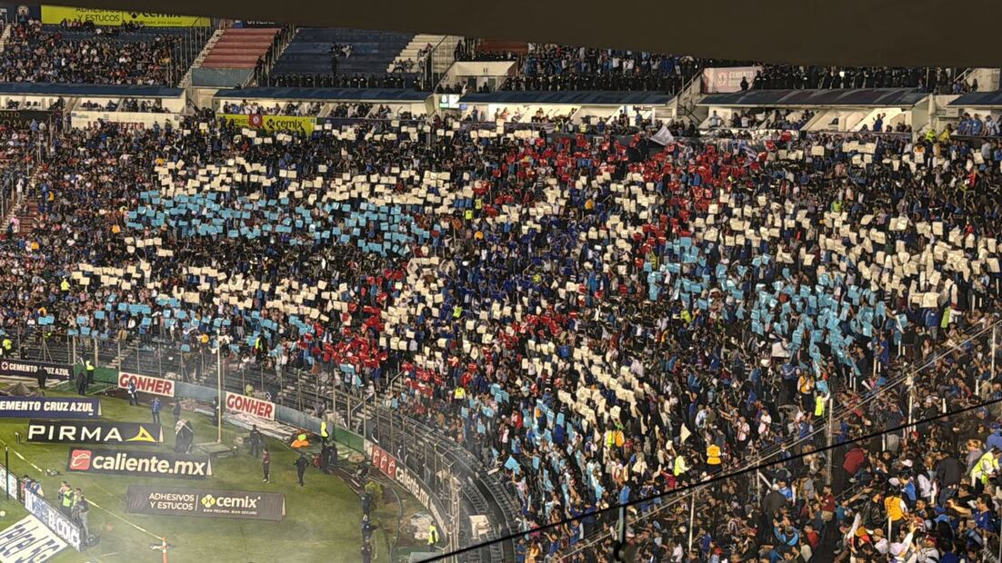 Así se apreció el mosaico celeste. FOTO: Édgar Enríquez