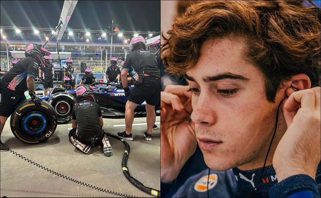 Franco Colapinto dijo estar ansioso por comenzar su proyecto con Alpine. FOTO: Especial