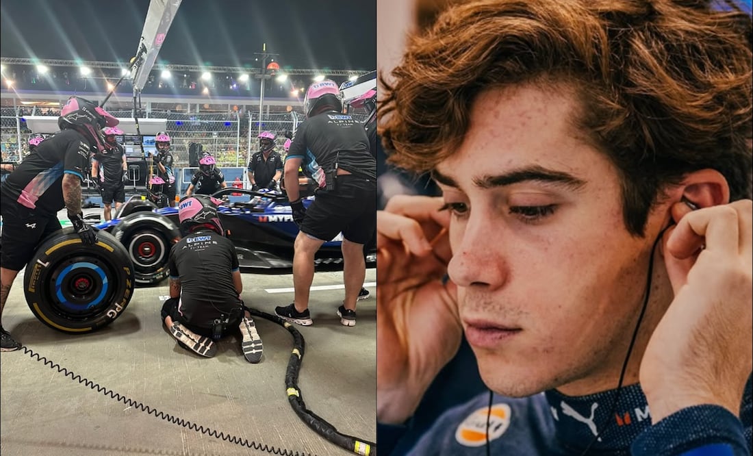 Franco Colapinto dijo estar ansioso por comenzar su proyecto con Alpine. FOTO: Especial