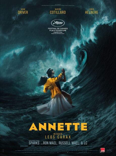 “Annette”, la película donde Natalia Lafourcade actúa con Adam Driver