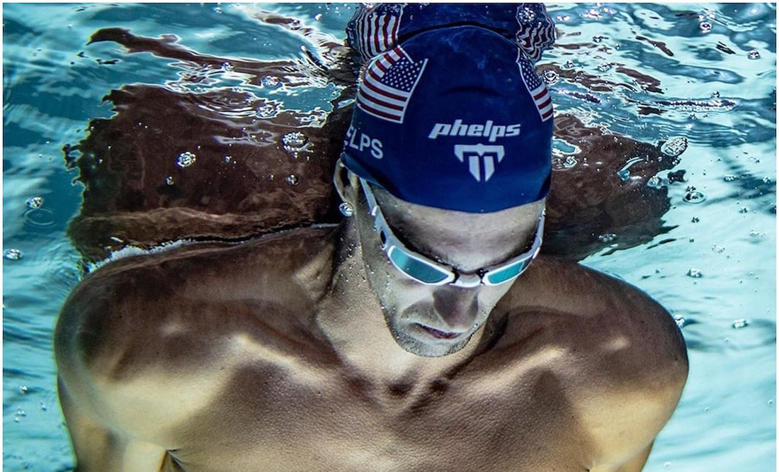 Michael Phelps en una piscina entrenando / FOTO; Instagram @m_phelps00