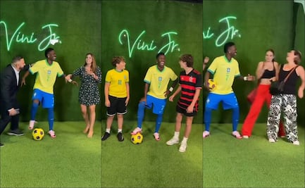 ¡Qué susto! Vinícius se hizo pasar por una estatua de cera en el museo de NY y espantó a visitantes