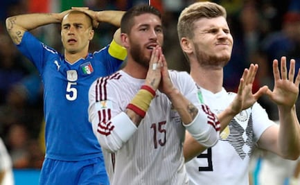 Italia, España y Alemania fueron víctimas seguidas de la maldición de ser campeón del mundo 