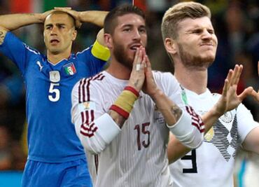 Italia, España y Alemania fueron víctimas seguidas de la maldición de ser campeón del mundo