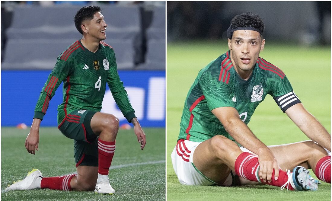 Edson Álvarez y Raúl Jiménez con Selección Mexicana / FOTO: Imago7