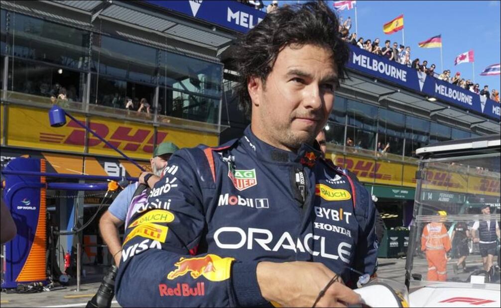 Sergio Pérez durante un competencia de Fórmula Uno. FOTO: Captura