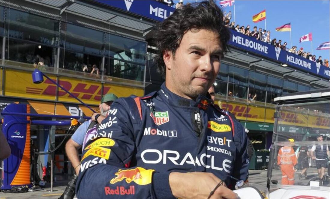 Sergio Pérez durante un competencia de Fórmula Uno. FOTO: Captura