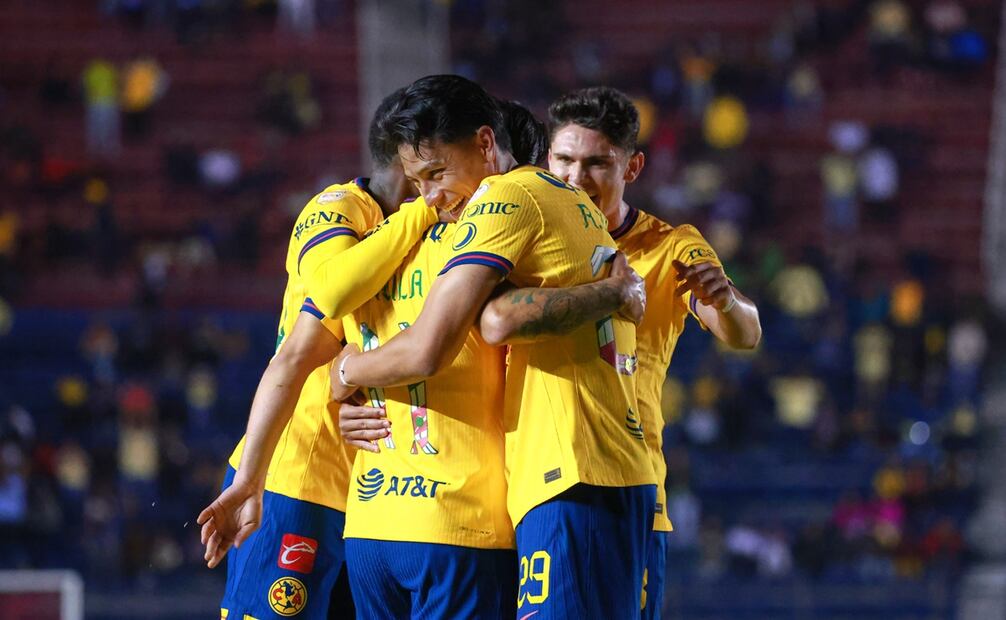 América en festejo de gol, durante el Apertura 2024 - Foto: Imago7