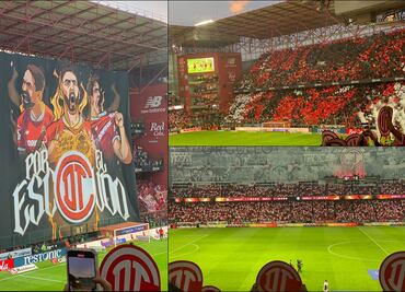 Así fue el recibimiento de la afición del Toluca en la vuelta de semifinales vs Tigres