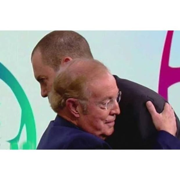 En 2017, José Ramón Fernández y André Marín tuvieron una reconciliación durante un programa. Foto: Especial