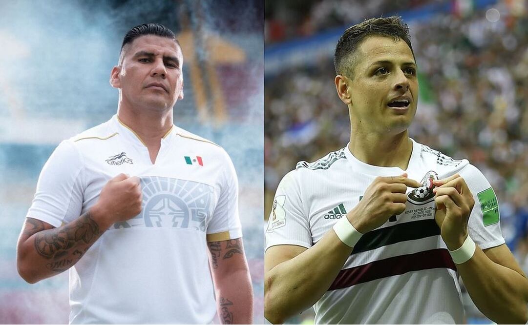 Carlos Salcido y Chicharito Hernández - Foto: Especial