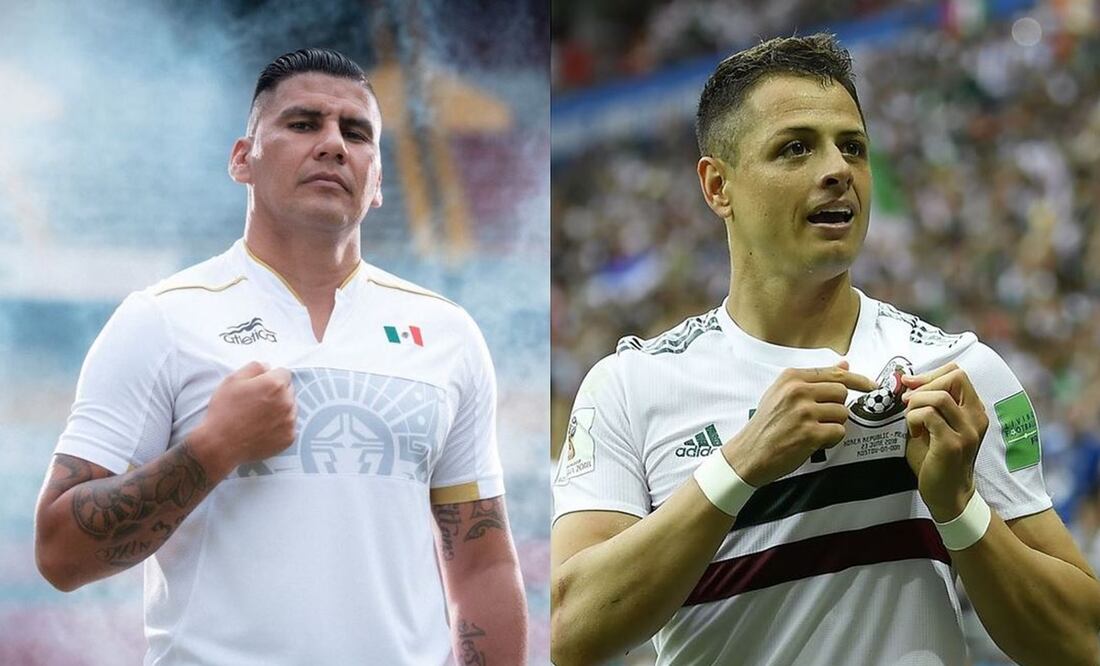 Carlos Salcido y Chicharito Hernández - Foto: Especial